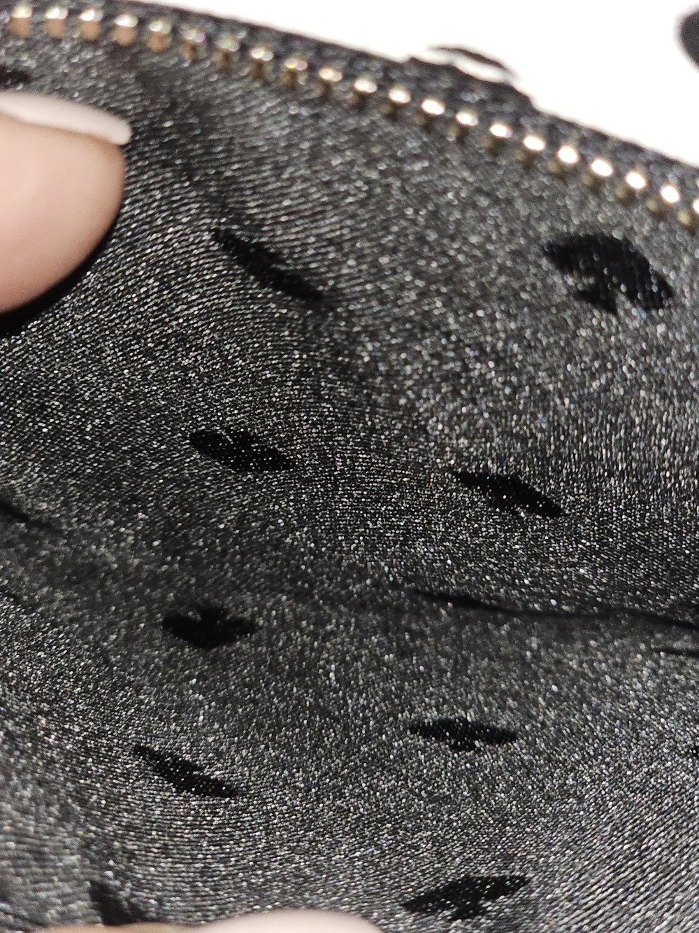 kate spade Black & White Polka Dot Wristlet